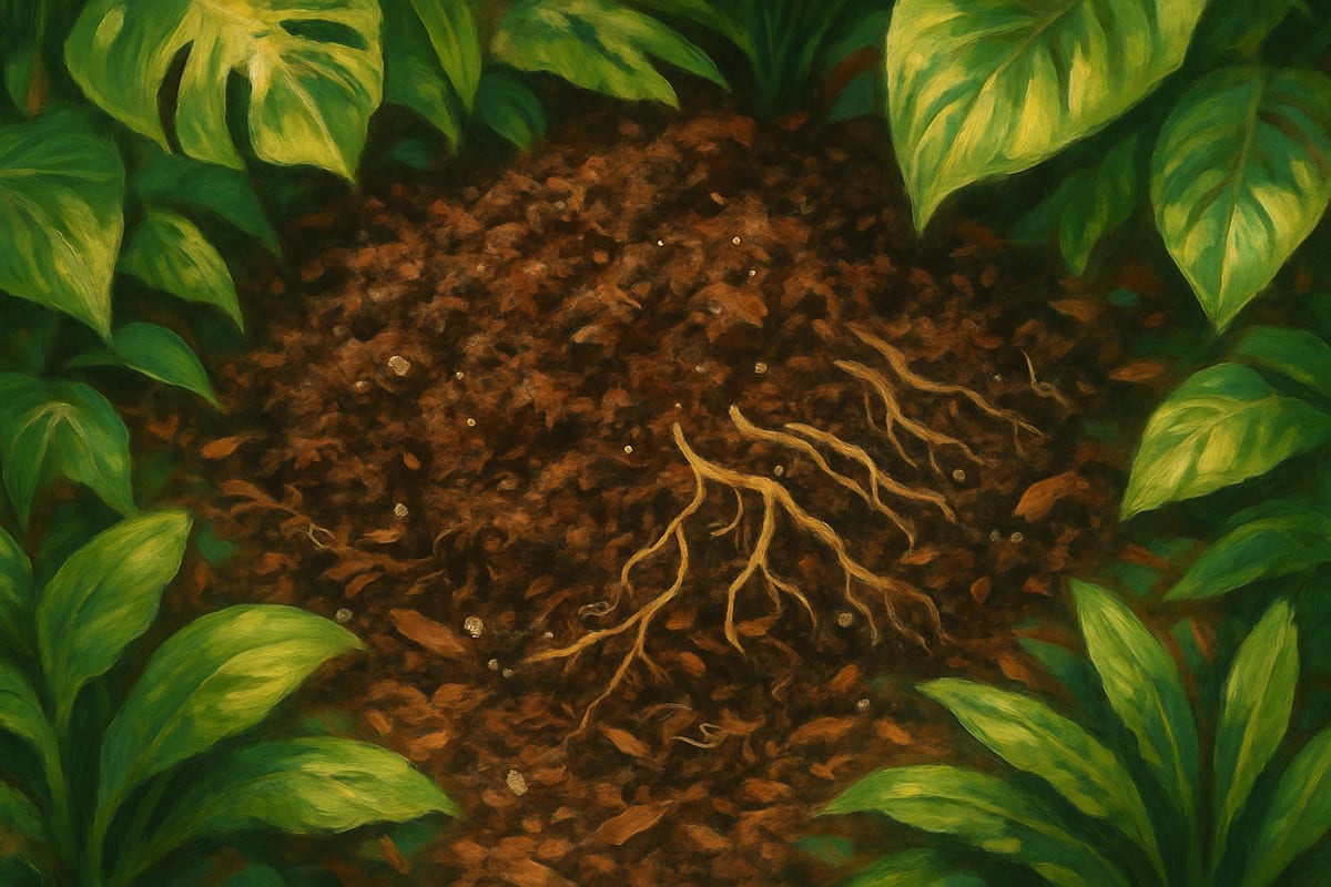 Soil & Fertilizer — generic tropical editorial illustration